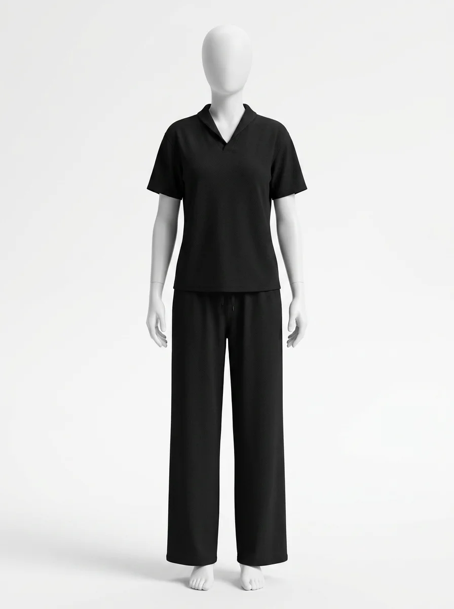 Polo vintage ensemble pantalon décontracté chic homme - Vue 1 - Polo vintage