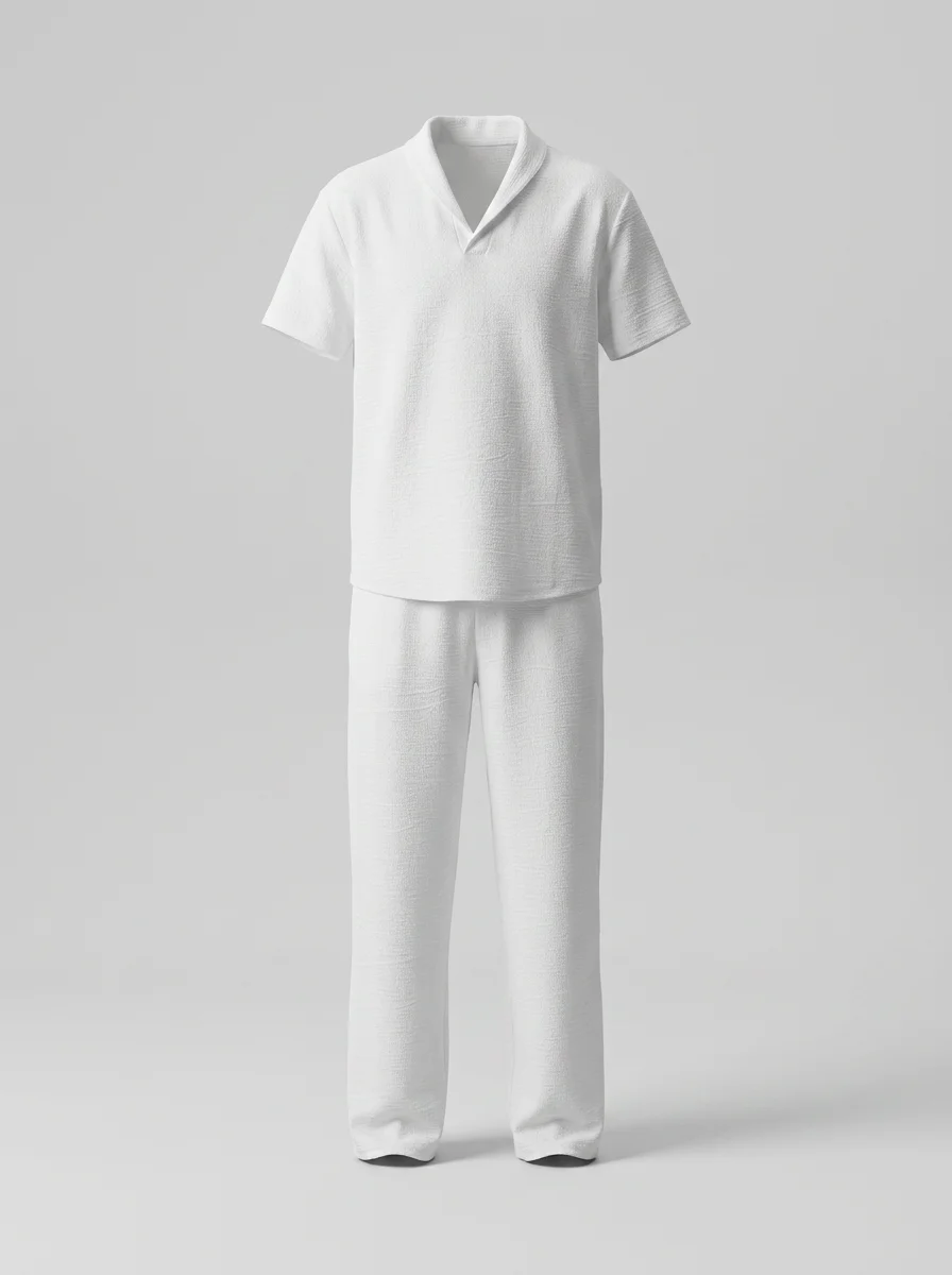Polo vintage ensemble pantalon décontracté chic homme - Vue 9 - Polo vintage